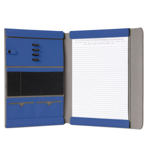 PORTABLOCCO MEET C/ALETTE MAGNETICHE DIM. 31X25X1,4CM BLU INTEMPO COD. 8244MT32