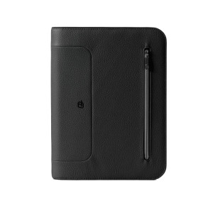 PORTABLOCCO A4 GATE TRENDED ECOPELLE DIM. 28X35CM NERO INTEMPO COD. 8248GAT34