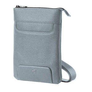 CITY BAG PICCOLA GATE TRENDED ECOPELLE DIM. 20X26X2CM AZZURRO INTEMPO COD. 9214GAT31