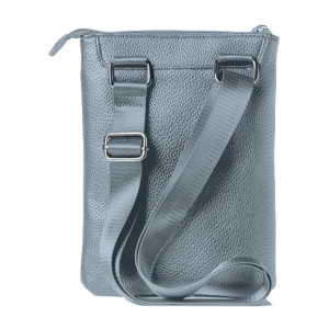 CITY BAG PICCOLA GATE TRENDED ECOPELLE DIM. 20X26X2CM AZZURRO INTEMPO COD. 9214GAT31