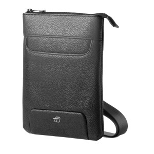 CITY BAG PICCOLA GATE TRENDED ECOPELLE DIM. 20X26X2CM NERO INTEMPO COD. 9214GAT34