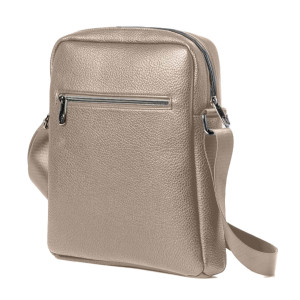 CITY BAG MEDIUM GATE TRENDED ECOPELLE DIM. 25X30X6CM GHIACCIO INTEMPO COD. 9215GAT21