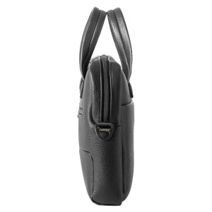 BORSA C/MANICI SLIM GATE TRENDED ECOPELLE DIM.41X30X15CM NERO INTEMPO COD. 9216GAT34
