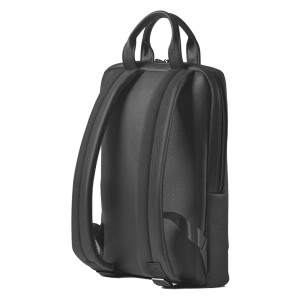 ZAINO SLIM GATE TRENDED ECOPELLE DIM. 28X38X10CM NERO INTEMPO COD. 9232GAT34