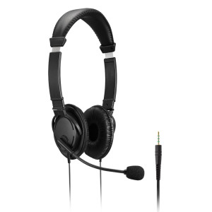 CUFFIE STEREO CON MICROFONO E CONTROLLO DEL VOLUME CONNESS. 3.5MM-- KENSINGTON COD. K33597WW
