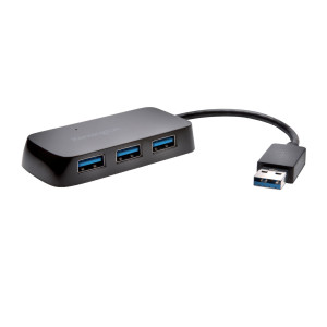 HUB 4 PORTE USB 3.0 UH4000 - NERO - KENSINGTON COD. K39121EU