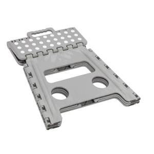 SGABELLO CLIC CLAC ALTO GRIGIO 30X22X32CM COD. S1407117/G