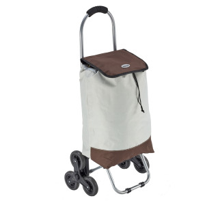 TROLLEY SPESA TRIO BEIGE 25LT KING COD. T1407101