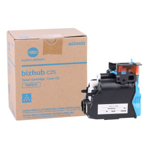 TONER CIANO BIZHUB C25 TNP-27C COD. A0X5453