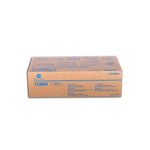 SCATOLA 2 BOTTIGLIE TONER NERO BIZHUB TN118 BIZHUB 215 COD. A3VW050