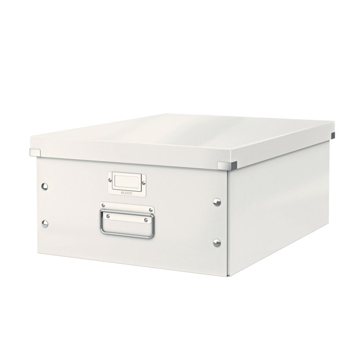 SCATOLA ARCHIVIO GRANDE CLICKSTORE BIANCO METAL COD. 60450001