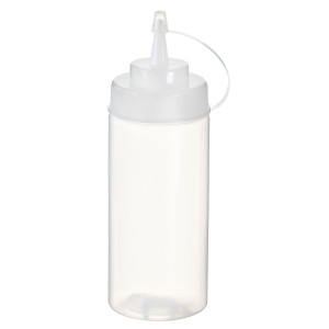 SQUEEZE BOTTLE TRASPARENTE PER SALSE 500ML LEONE COD. T5005