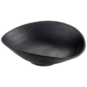 COPPETTA NERA IN MELAMINA 18X15X5,5 CM LEONE COD. T8201