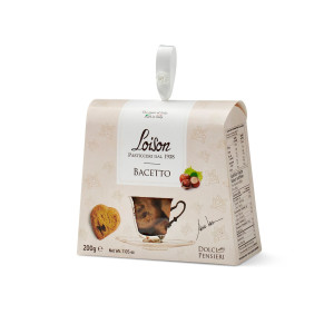 BISCOTTI AL BURRO BACETTO, IN ASTUCCIO 200G LOISON COD. 1003A