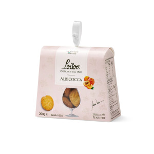 BISCOTTI AL BURRO ALBICOCCA, IN ASTUCCIO 200G LOISON COD. 1101A