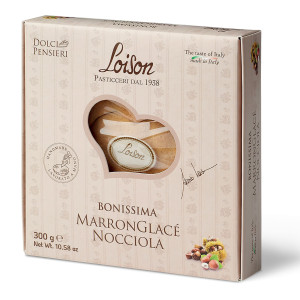 TORTA BONISSIMA MARRONGLACE' NOCCIOLA 300GR - LOISON COD. 592