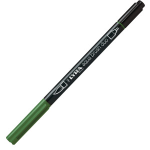 PENNARELLO A 2 PUNTE AQUA BRUSH DUO VERDE OLIVA LYRA L6520073 COD. L6520073 CONFEZIONE DA 10