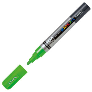 MARCATORE GRADUATE MARK ALL PUNTA TONDA VERDE FLUO LYRA COD. L6820371