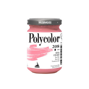 COLORE VINILICO POLYCOLOR VASETTO 140 ML ROSA CHIARO MAIMERI COD. M1220208