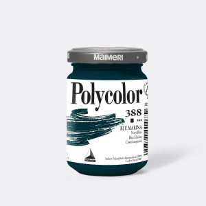 COLORE VINILICO POLYCOLOR VASETTO 140 ML BLU MARINA MAIMERI COD. M1220388