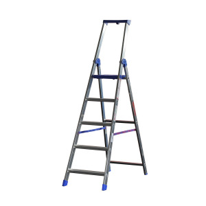 SCALA ALLUMINIO PROFESSIONALE 5 GRADINI CLIMB EVOLUTION COD. 20874