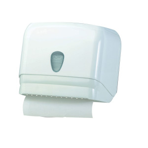 DISPENSER ASCIUGAMANI IN ROTOLO/ FOGLI BIANCO MAR PLAST COD. A60111