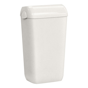 CESTINO GETTACARTE CON COPERCHIO 23 L BIANCO WOODPLASTIC COD. A740N1WD