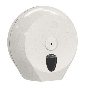 DISPENSER CARTA IGIENICA MINI JUMBO PLUS ROTOLO D 23CM BIANCO WOODPLASTIC COD. A756N1WD
