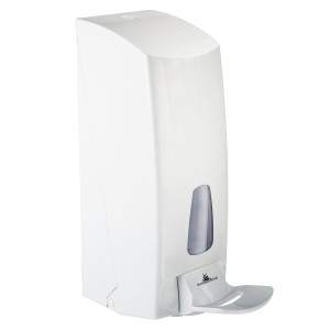 DISPENSER A RIEMPIMENTO 1LT BIANCO CON LEVA A GOMITO 855 MAR PLAST COD. A85501