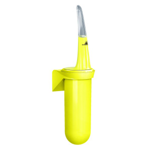 PORTASCOPINO DA PARETE PER BAGNO SKIN GIALLO FLUO COD. A92901FAB