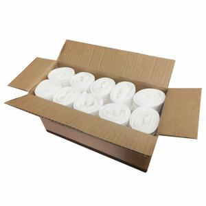 25 SACCHETTI BIANCHI ANTIMICROBICI 59X56CM 30LT SANILADY BAGS COD. 130202 CONFEZIONE DA 10