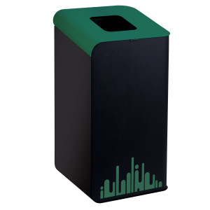 GETTACARTE RUBIK EVO VERDE 80LT PER RACCOLTA DIFFERENZIATA COD. 789298