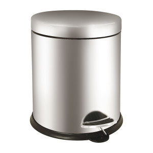 PATTUMIERA A PEDALE BIN BASIC 5L IN ACCIAIO INOX COD. 913050