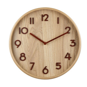 OROLOGIO DA PARETE ÂÂD 32CM WOOD COD. V150050