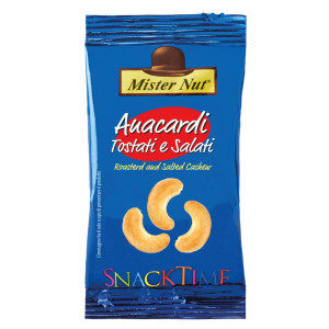 ANACARDI 25GR SNACK TIME MISTER NUT COD. 44012346115