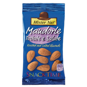 MANDORLE 25GR SNACK TIME MISTER NUT COD. 44064306115