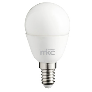 LAMPADA LED MINISFERA 5,5W E14 3000K LUCE BIANCA CALDA COD. 499048006