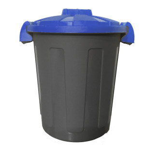 CONTENITORE PORTARIFIUTI DUSTY 25LT C/COPERCHIO BLU COD. 105/25-BLB