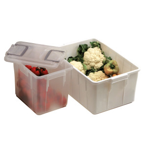 CONTENITORE CON COPERCHIO 40LT BIANCO FOODBOX COD. 143/40-BIM