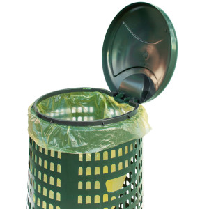 TRESPOLO PORTASACCO 110LT VERDE COD. 69/110-VES