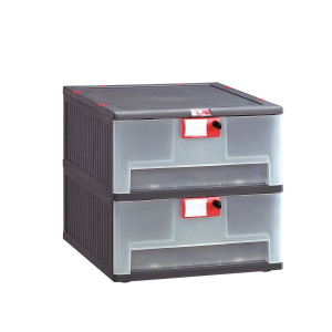 CASSETTIERA IN PP 2 CASSETTI MOPLA 102 COD. MOP102.GR
