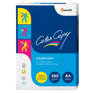 CARTA BIANCA COLOR COPY A4 210X297MM 280GR 150FG MONDI COD. 6381