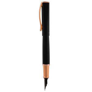 PENNA STILOGRAFICA IMPRESSA NERO-ROSEGOLD PUNTA M MONTEVERDE COD. J029860