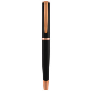 ROLLER IMPRESSA NERO-ROSEGOLD PUNTA M MONTEVERDE COD. J029866