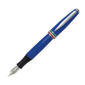 PENNA STILOGRAFICA ALDO DOMANI PUNTA M FUSTO AZZURRO ITALIA MONTEVERDE COD. J059733