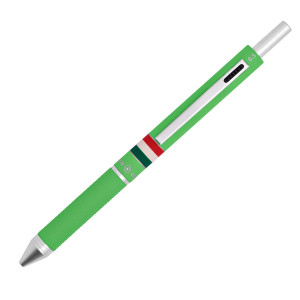 PENNA SFERA SCATTO MULTIFUNZIONE QUADRA FUSTO VERDE CHIARO GOMMATO ITALIA OSAMA COD. OD 1024ITG/1 VC