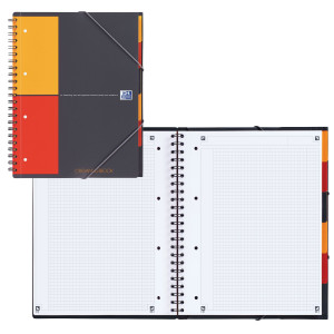 MAXI SPIRALATO 240X297MM 5MM C/MARGINE 80FG 80GR ORGANIZERBOOK OXFORD COD. 100102777