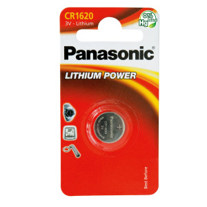 BLISTER MICROPILA LITIO CR1620 PANASONIC COD. C301620