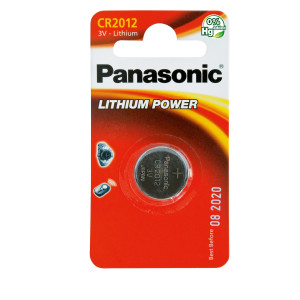 BLISTER MICROPILA LITIO CR2012 PANASONIC COD. C302012