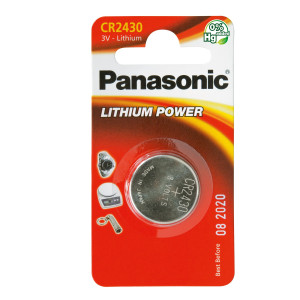 BLISTER MICROPILA LITIO CR2430 PANASONIC COD. C302430